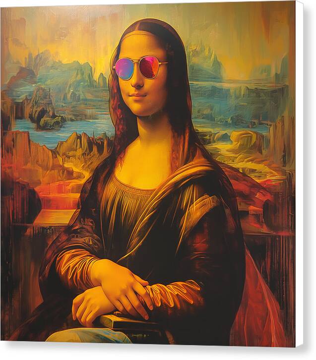 Shades of Mona - Canvas Print