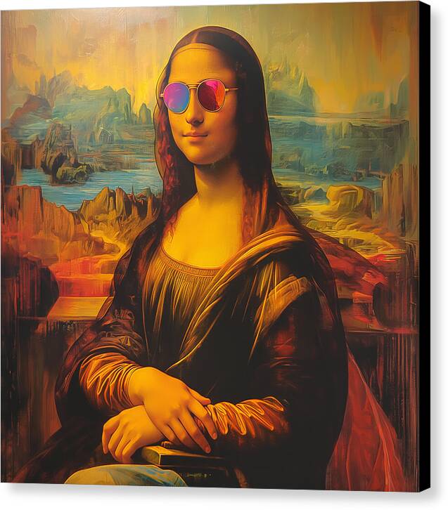 Shades of Mona - Canvas Print