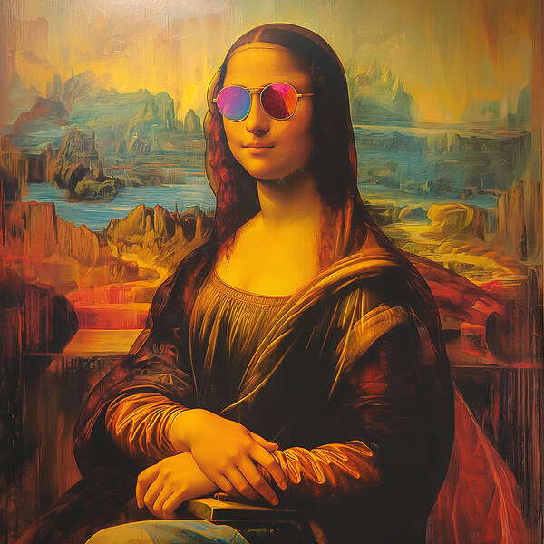 Shades of Mona - Art Print