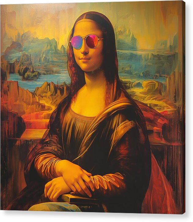 Shades of Mona - Acrylic Print