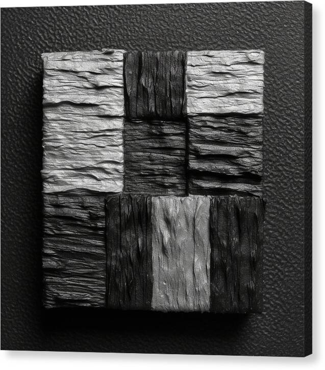 Shadow Blocks - Canvas Print