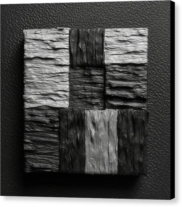 Shadow Blocks - Canvas Print