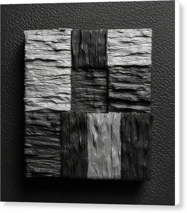 Shadow Blocks - Canvas Print