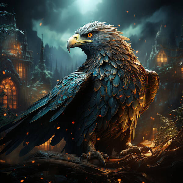 Shadowed Sentinel - Art Print