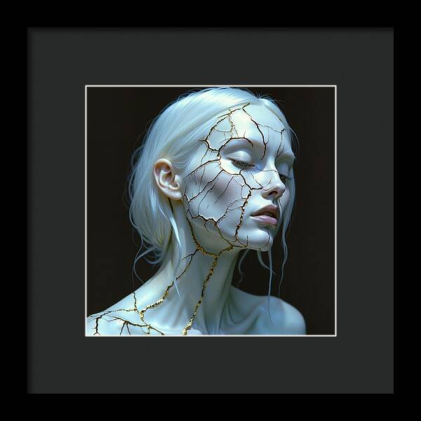 Shattered Beauty - Framed Print