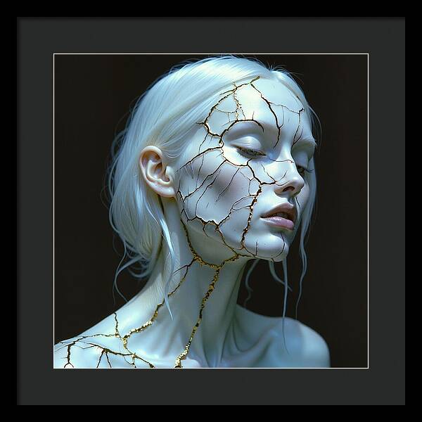 Shattered Beauty - Framed Print