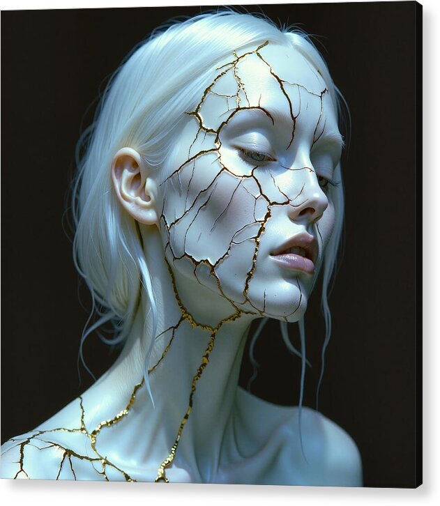 Shattered Beauty - Acrylic Print