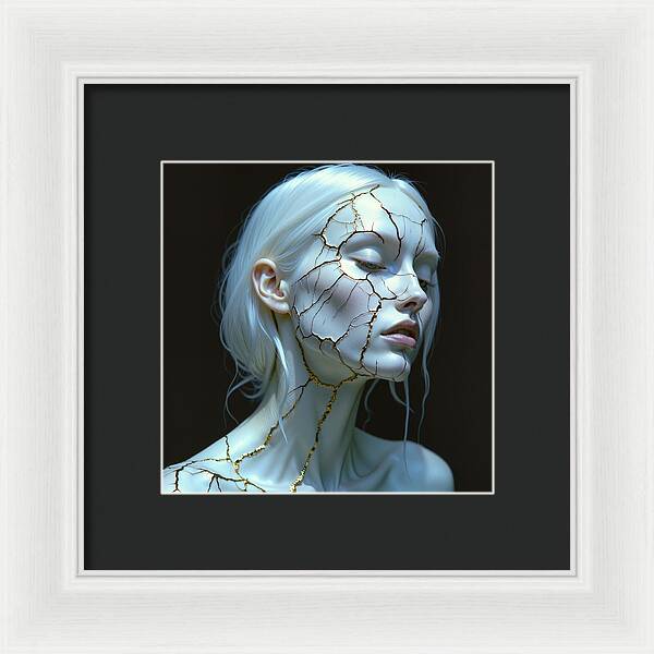 Shattered Beauty - Framed Print