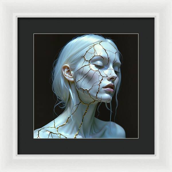 Shattered Beauty - Framed Print