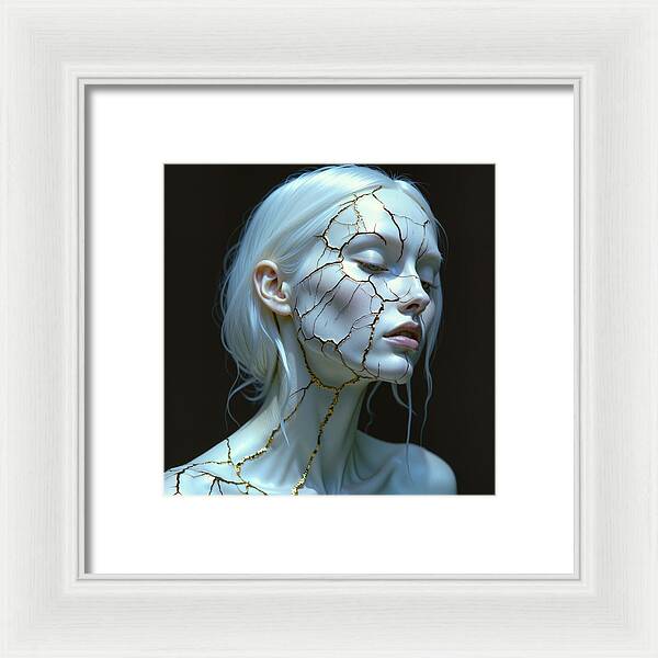 Shattered Beauty - Framed Print