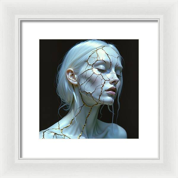 Shattered Beauty - Framed Print