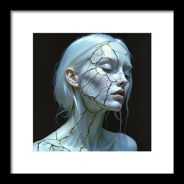 Shattered Beauty - Framed Print