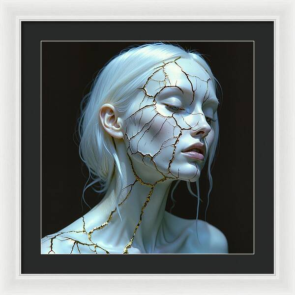 Shattered Beauty - Framed Print