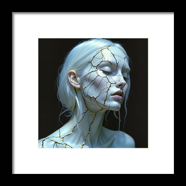 Shattered Beauty - Framed Print