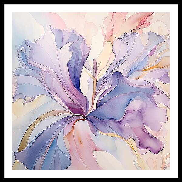 Silk Pedals - Framed Print