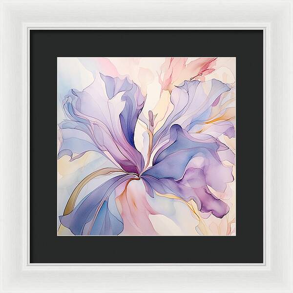 Silk Pedals - Framed Print