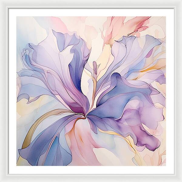 Silk Pedals - Framed Print