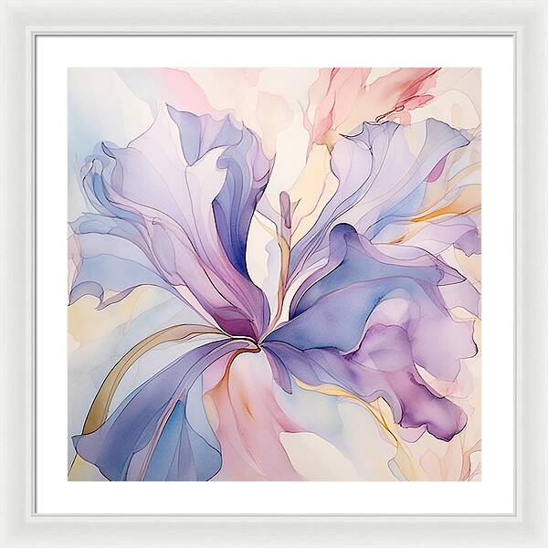 Silk Pedals - Framed Print