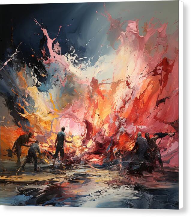 Spectacle of Labor - Canvas Print