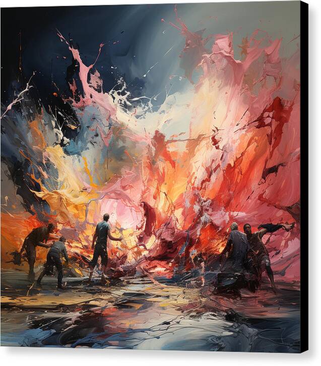 Spectacle of Labor - Canvas Print