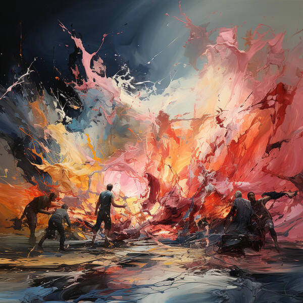 Spectacle of Labor - Art Print