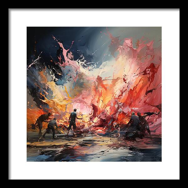 Spectacle of Labor - Framed Print