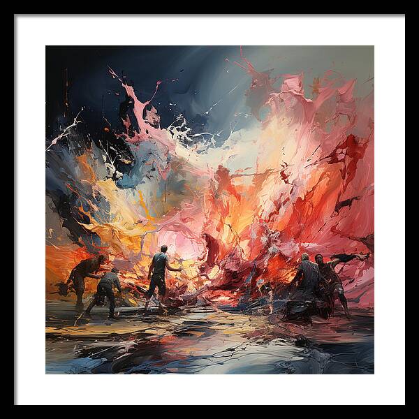 Spectacle of Labor - Framed Print