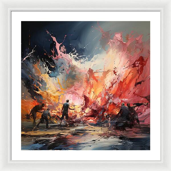 Spectacle of Labor - Framed Print