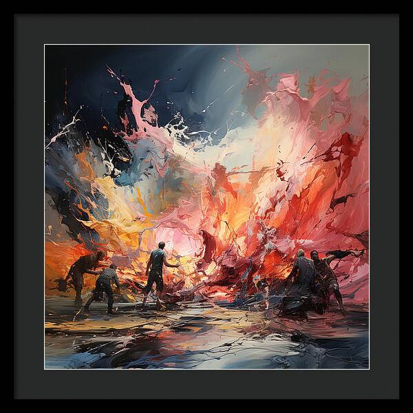 Spectacle of Labor - Framed Print