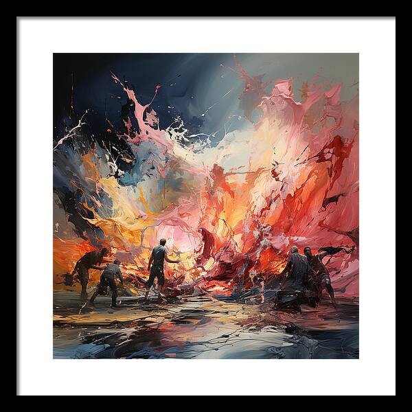 Spectacle of Labor - Framed Print