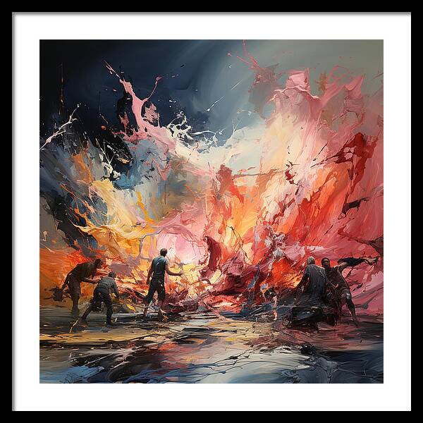 Spectacle of Labor - Framed Print