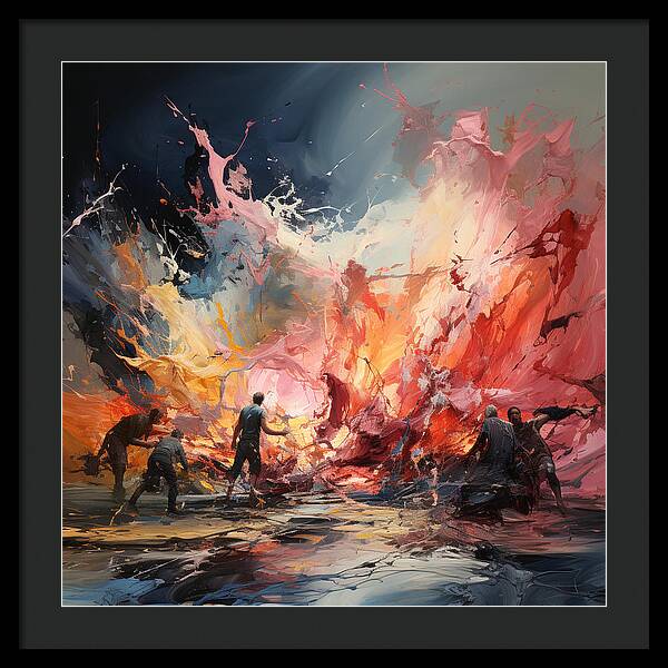 Spectacle of Labor - Framed Print