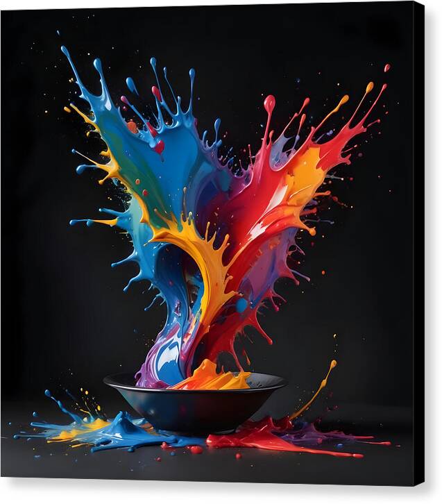 Splash of Creation - Canvas Print