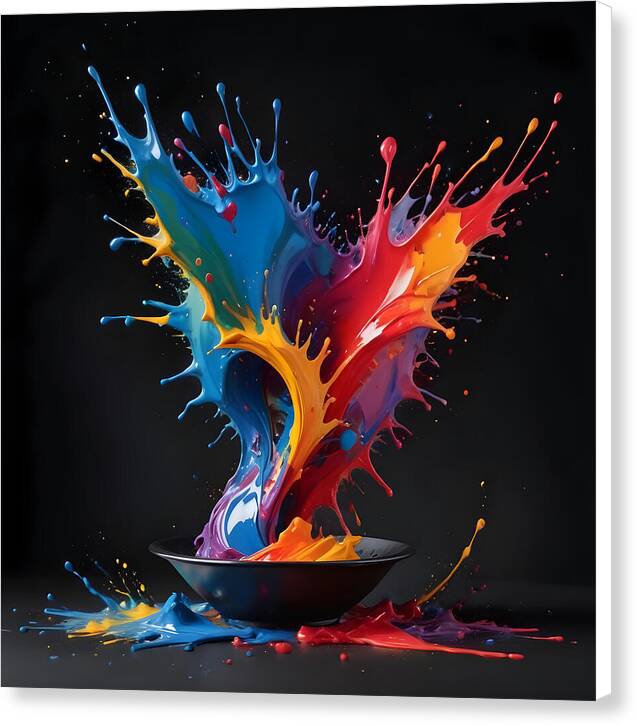 Splash of Creation - Canvas Print