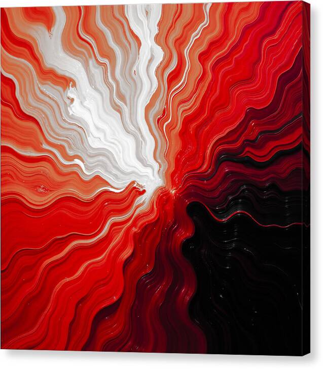 Starburst Dark - Canvas Print