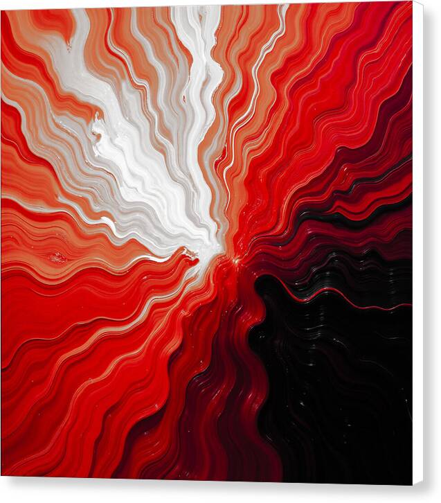 Starburst Dark - Canvas Print