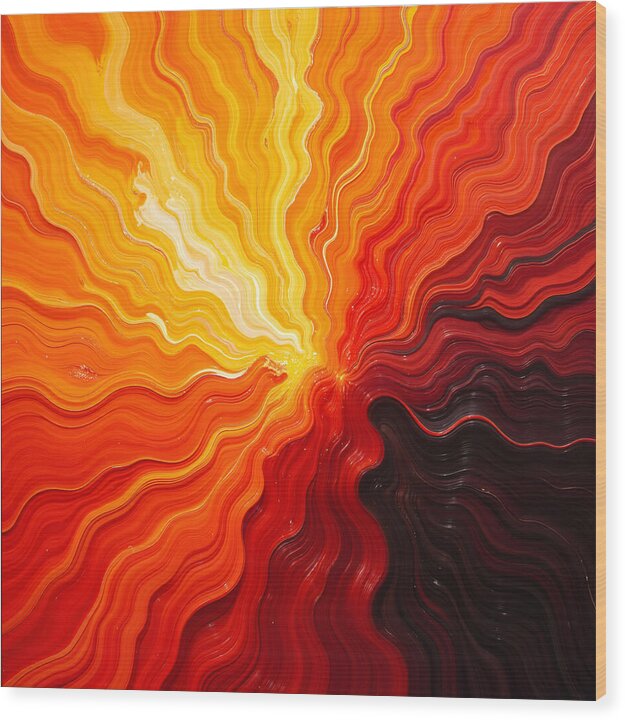 Starburst - Wood Print