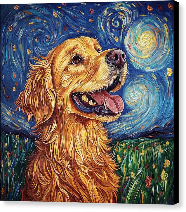 Starry Gaze - Canvas Print