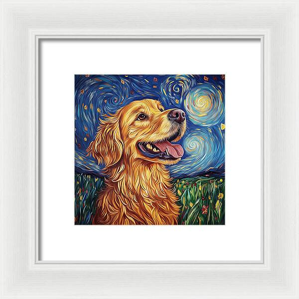 Starry Gaze - Framed Print