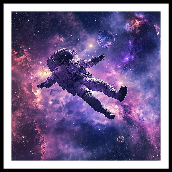 Stellar Solitude - Framed Print