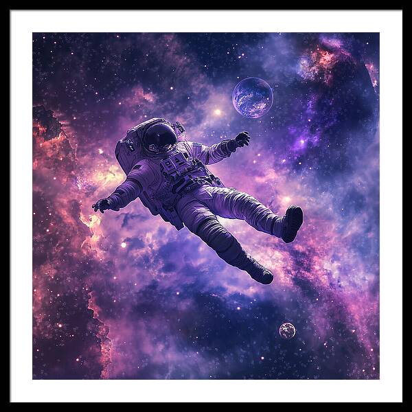 Stellar Solitude - Framed Print