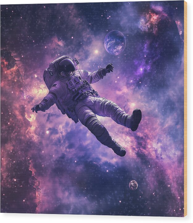 Stellar Solitude - Wood Print