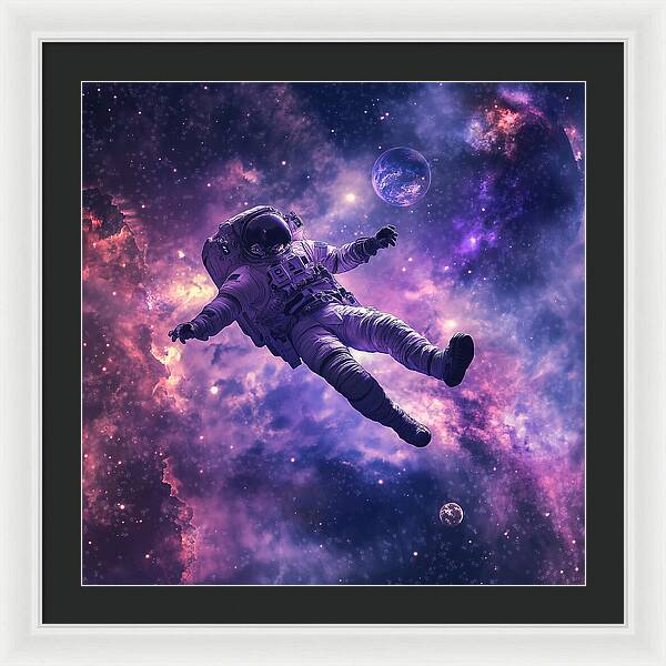 Stellar Solitude - Framed Print