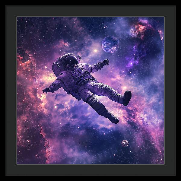 Stellar Solitude - Framed Print