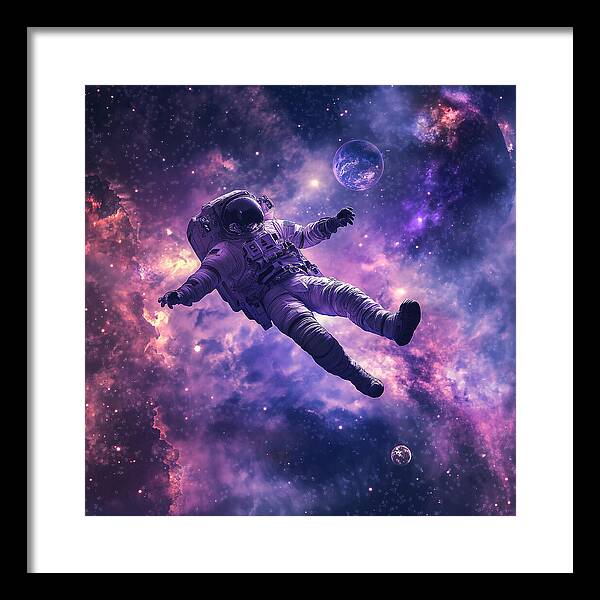 Stellar Solitude - Framed Print