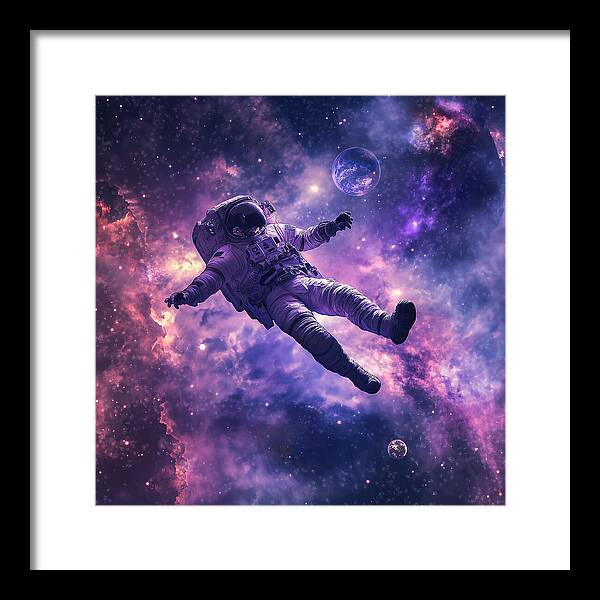 Stellar Solitude - Framed Print