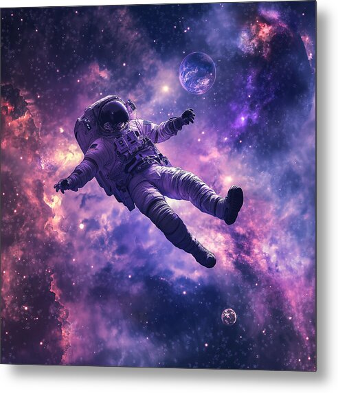 Stellar Solitude - Metal Print