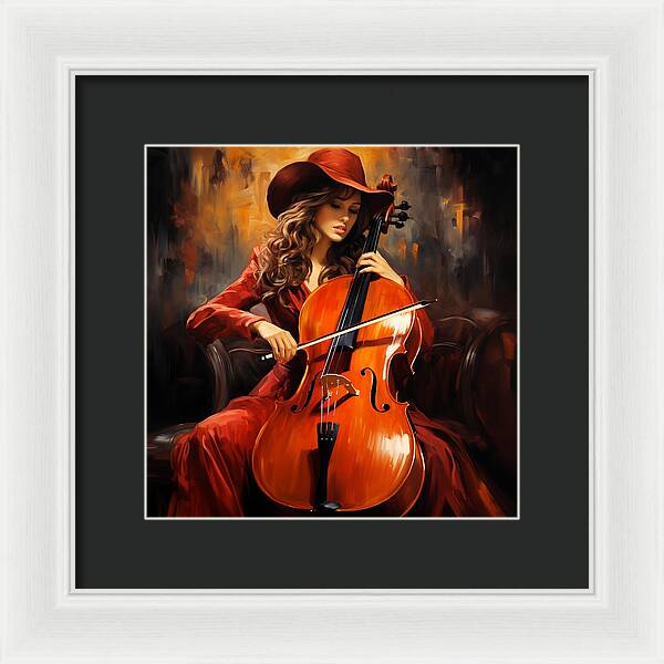 Stetson and Strings - Framed Print