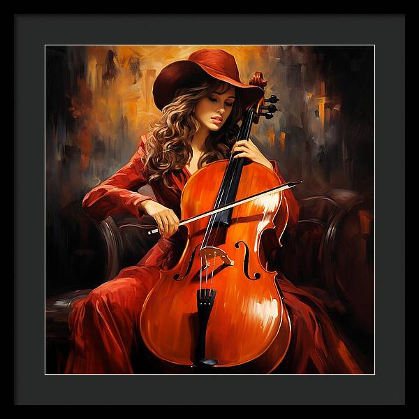 Stetson and Strings - Framed Print