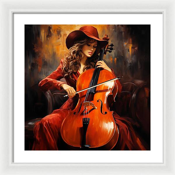 Stetson and Strings - Framed Print